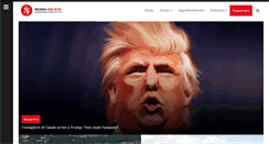 Desktop Screenshot of nuovasocieta.it
